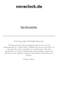 Mobile Screenshot of novaclock.de